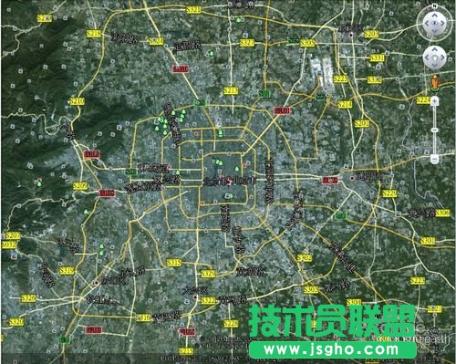 谷歌地球怎么用——右侧地球显示框