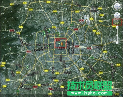 谷歌地球怎么用——拖动黄色小人