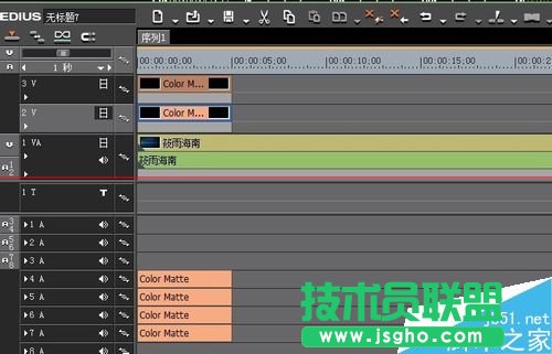 怎么给edius导入的视频添加上下黑边框？