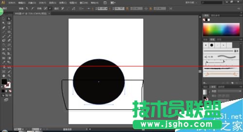 AI中怎么做字体呈曲线排列？