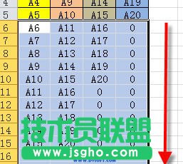 Excel如何多列内容合并成一列