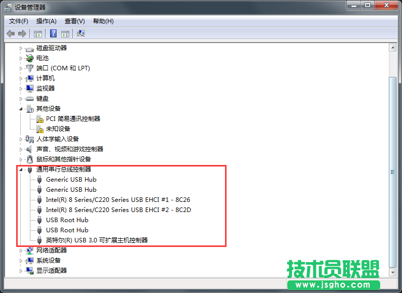 Windows7系统USB接口无反应如何解决？